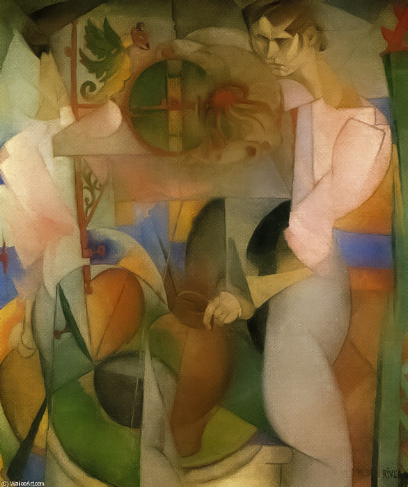 Diego Rivera, La mujer del pozo (1913)