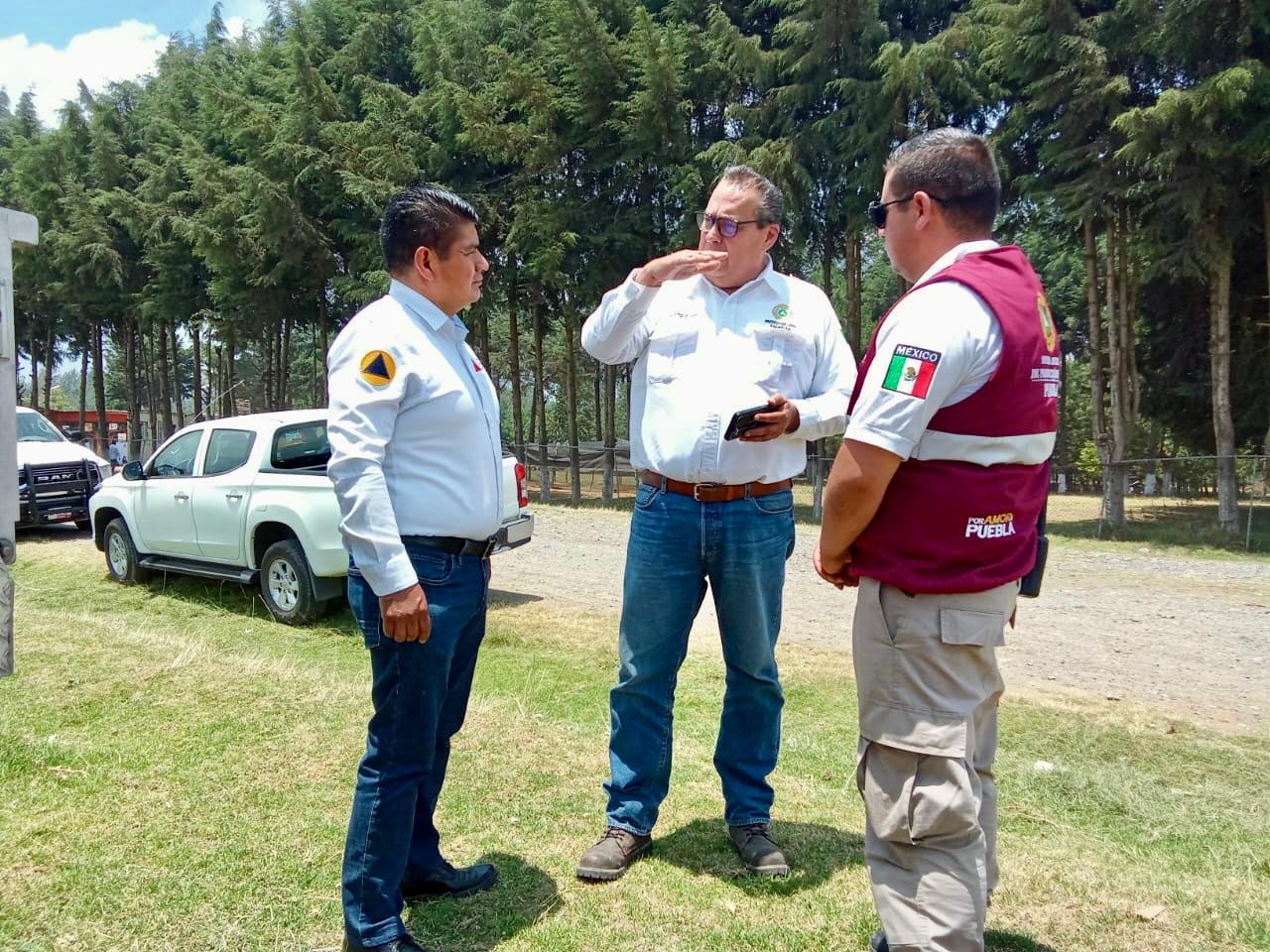 Controlan incendio en Zacatlán sin daños graves