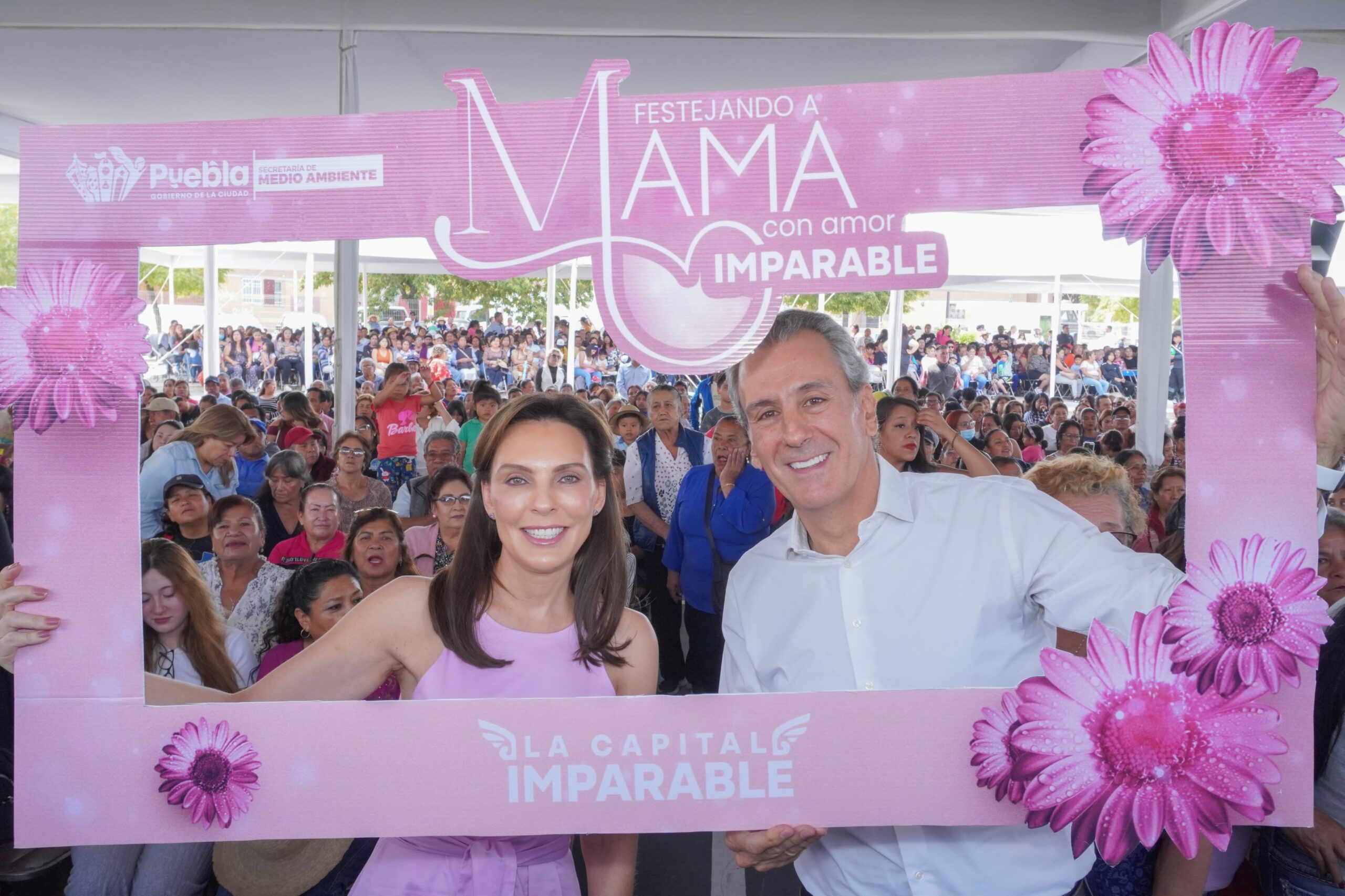 Pepe Chedraui celebra a mamás en Laguna de Chapulco