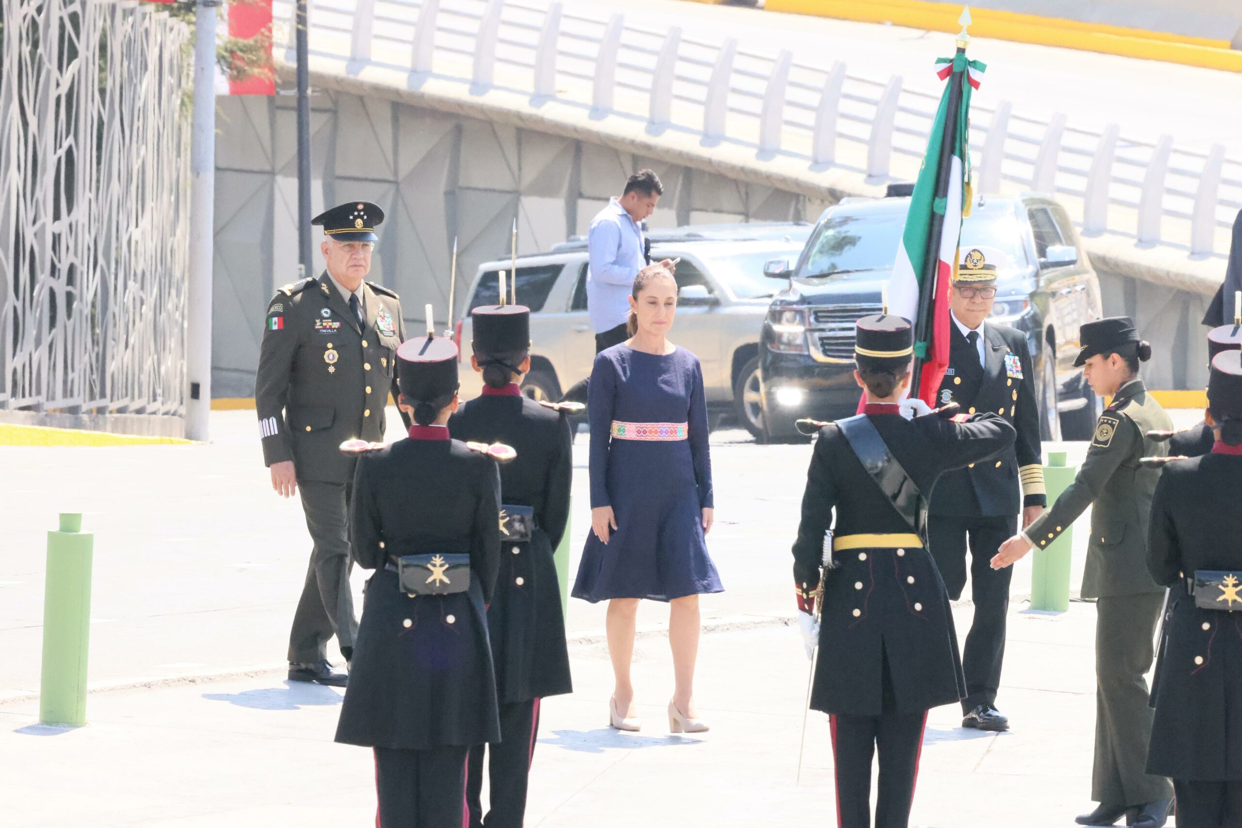 Sheinbaum y Armenta conmemoran el 5 de Mayo en Puebla
