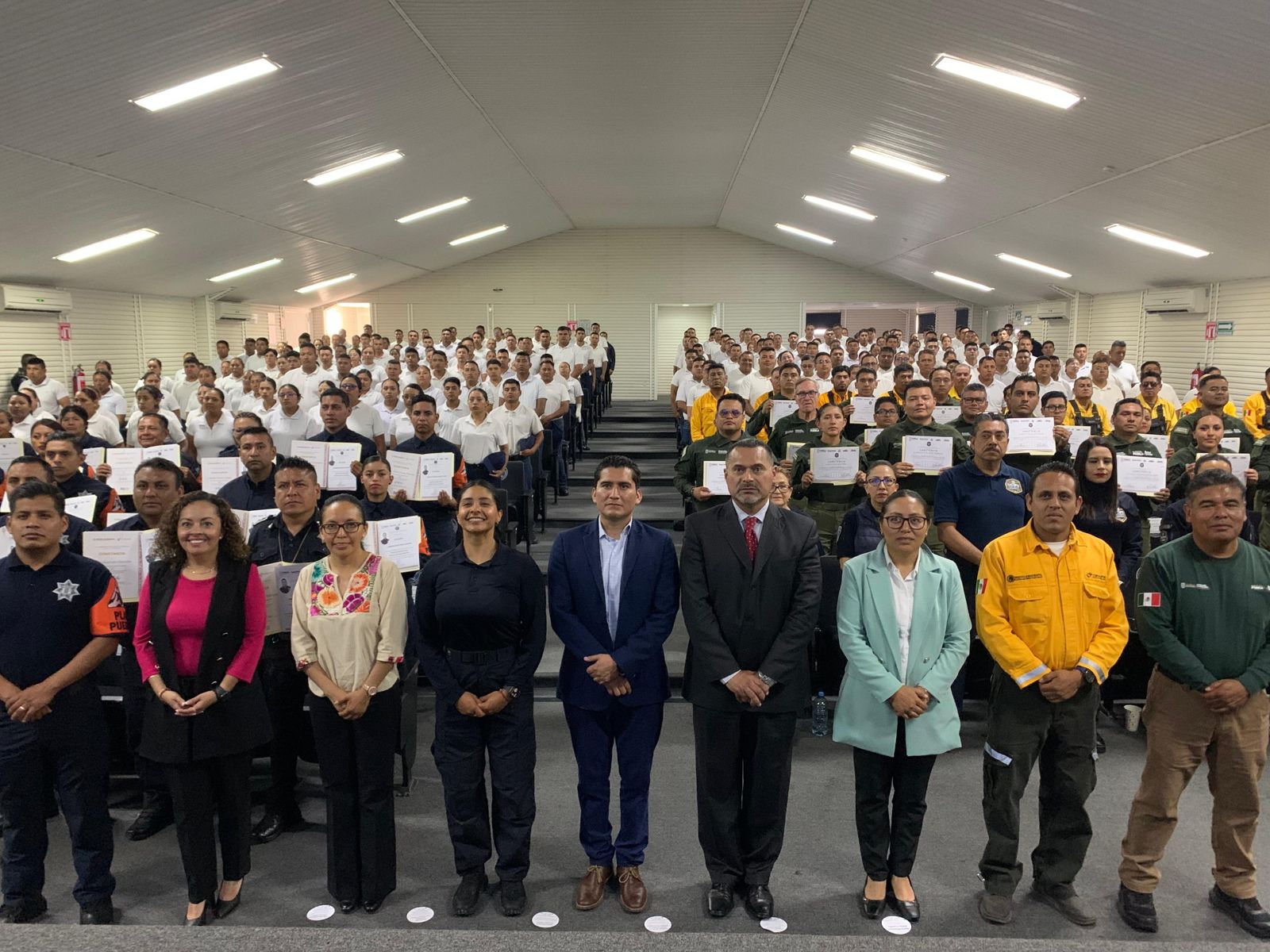 Capacitan a Policía y Guardia Forestal en Puebla