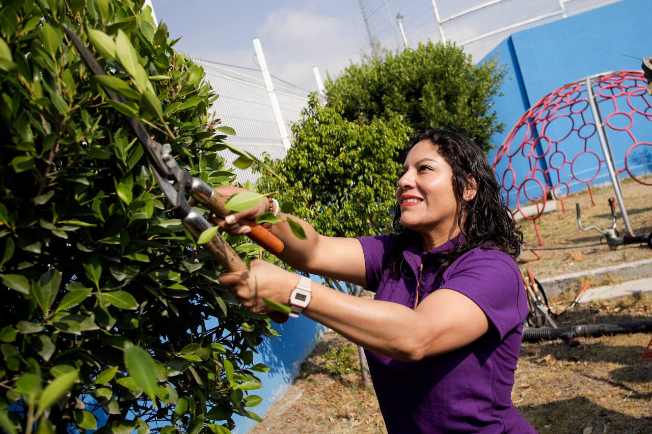 Lupita Cuautle impulsa espacios públicos seguros