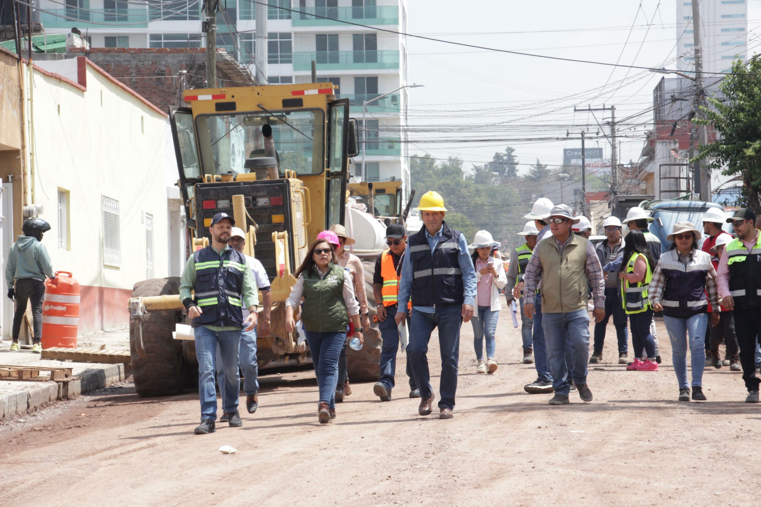 Puebla mejora vialidades 27 y 31 Sur con ciclovías
