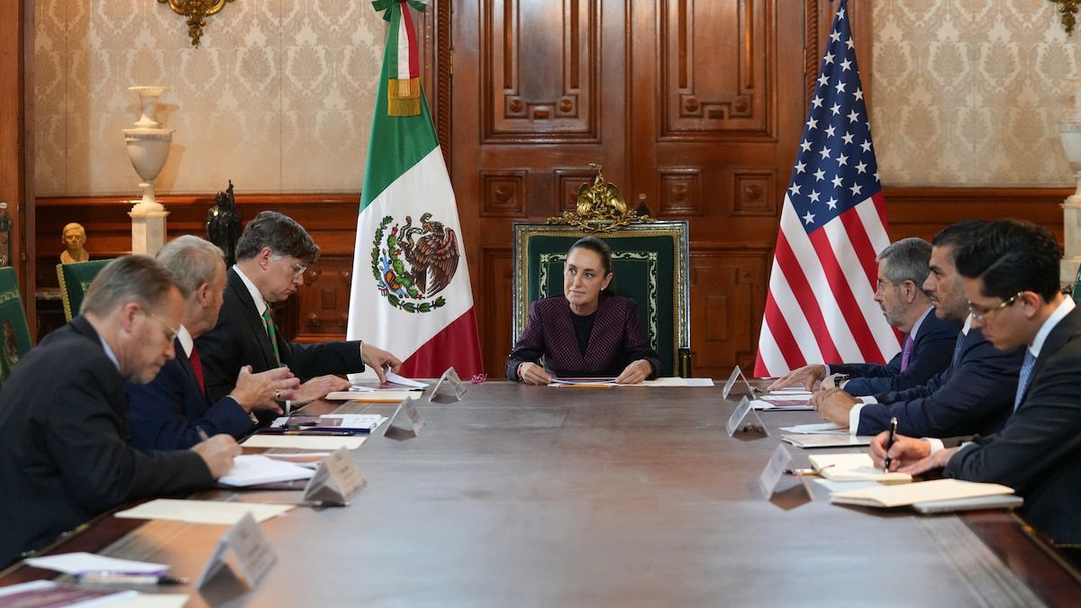 Sheinbaum destaca reunión con enviado de EUA