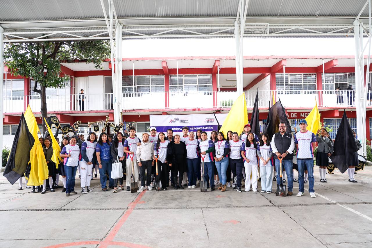 Reforestan secundaria en San Luis Tehuiloyocan