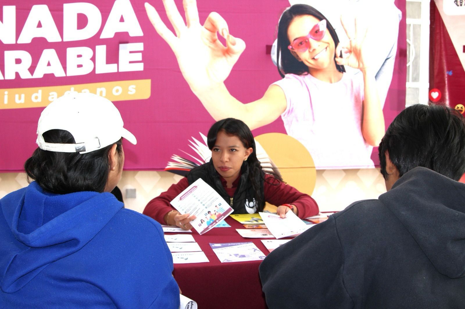 Ayuntamiento de Puebla ofrece 600 servicios en San Felipe Hueyotlipan