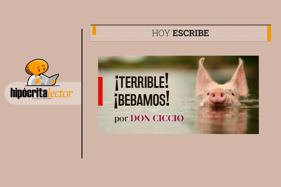 ¡TERRIBLE! ¡BEBAMOS! - DON CICCIO