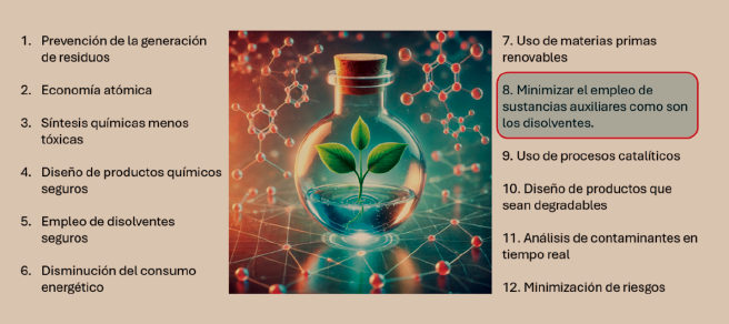 Figura 1. Los 12 principios de la Química Verde.